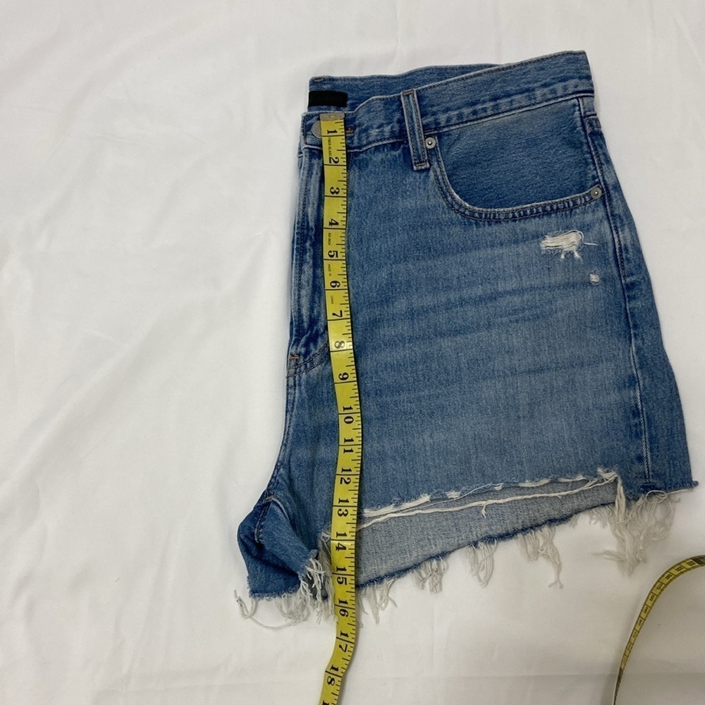 Uniqlo ,Women’s,Blue,Distressed,Short Jeans.Size-10 - Picture 6 of 10